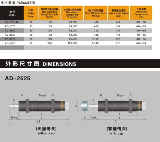 Hydraulic  damper770