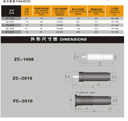 Hydraulic  damper886