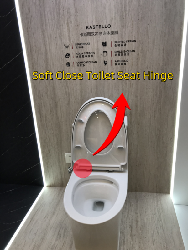 Removable toilet seat hinges