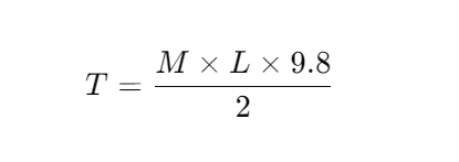 damper-torque-calculation-formula